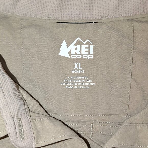 REI | Co-Op Sahara Long-Sleeve Solid Shirt Outdoors in Tan Beige | Size XL - Picture 5 of 11